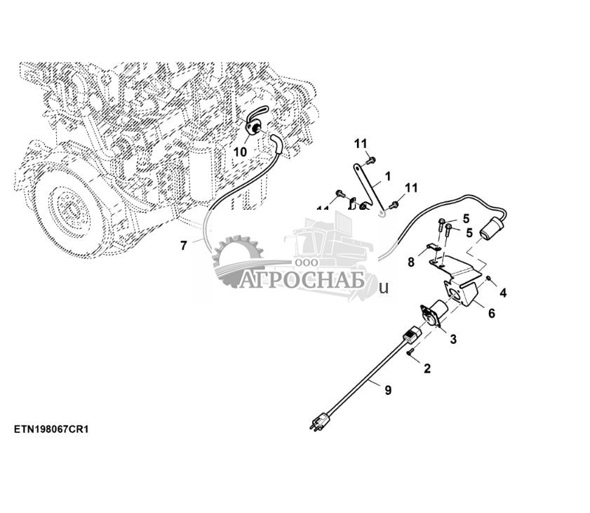 Нагреватель охлаждающей жидкости, 220 V, 15,0 L, двигатель FT4 (807001 - ) - ST943603 157.jpg